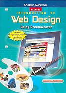 Introduction To Web Design, Using Dreamweaver, Student Workbook cover