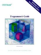 OSF/MOTIF Programmer's Guide Release 1.2 cover
