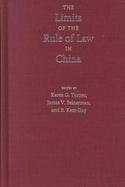 The Limits of the Rule of Law in China cover