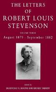 The Letters of Robert Louis Stevenson August 1879-September 1882 (volume3) cover