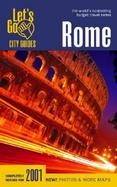 Let's Go City Guide Rome cover