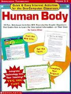 Quick & Easy Internet Activities for the One-Computer Classroom Human Body cover