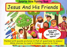 Jesus and His Friends with Paint Brush cover