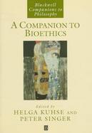 A Companion to Bioethics cover
