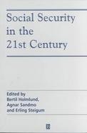 Social Security in the 21st Century cover