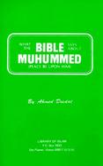 What the Bible Says about Muhammad cover