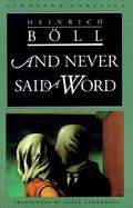 And Never Said a Word cover