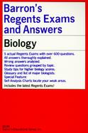Barron's Regents Exams and Answers Biology 1999-2000 cover