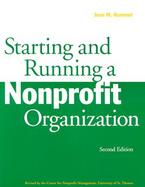 Starting and Running a Nonprofit Organization cover
