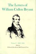 The Letters of William Cullen Bryant cover