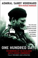 One Hundred Days The Memoirs of the Falklands Battle Group Commander cover