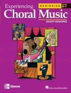 Experiencing Choral Music, Beginning Sight-Singing cover