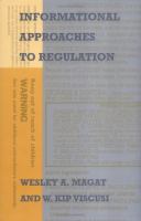 Informational Approaches to Regulation cover