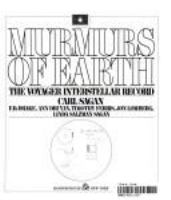 Murmurs of Earth The Voyager Interstellar Record cover