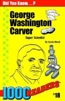 George Washington Carver Super Scientist cover