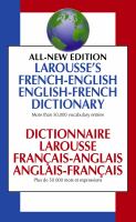 Larousse French English Dictionary cover