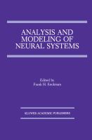 Analysis and Modeling of Neural Systems cover
