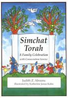 Simchat Torah A Family Celebration With Consecration Service cover