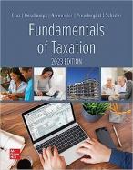 Connect Online Access for Fundamentals of Taxation 2023 Edition cover