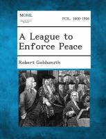 A League to Enforce Peace cover