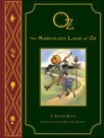 Oz (Baum) Marvelous Land of Oz cover