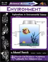 Environment: Explorations in Environmental Science cover