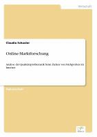 Online-Marktforschung cover