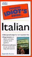 The Pocket Idiot's Guide to Italian cover