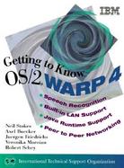 Getting to Know OS/2 Warp 4 cover