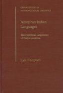 American Indian Languages: The Historical Linguistics of Native America cover