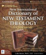 New International Dictionary of New Testament Theology for Macintosh The Celebrated Complete 4-Volume Set With the Convenience and Speed of a Cd-Rom cover
