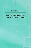 Edith Wharton's Social Register cover