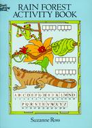 Rain Forest Activity Coloring Book cover