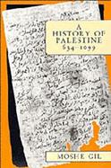 A History of Palestine, 634-1099 cover