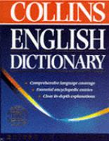 Collins English Dictionary cover