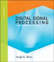 Digital Signal Processing: A Computer Based Approach cover
