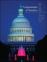 FUNDAMENTALS OF TAXATION 12-TEXT cover