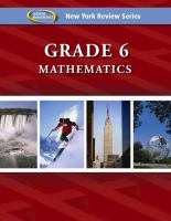 New York Review Series Grade 6 Workbook cover