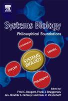 Systems Biology- Philosophical Foundations cover