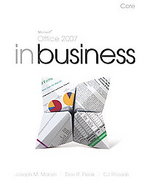 Microsoft Office 2007 in Business, Core cover