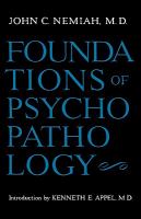 Foundations of Psychopathology cover