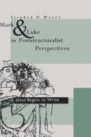 Mark and Luke in Poststructuralist Perspectives Jesus Begins to Write cover