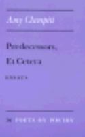 Predecessors, Et Cetera Essays cover