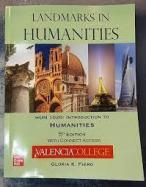 Landmarks in Humanities w/Connect (Book with Access Card) cover