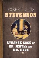 The Strange Case Of Dr. Jekyll And Mr. Hyde cover