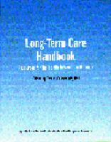 Long-term Care Handbook Resources For The Health Information Manager cover