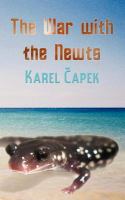 The War with the Newts cover