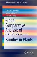 Global Comparative Analysis of CBL-CIPK Gene Families in Plants cover