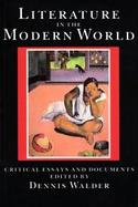 Literature in the Modern World: Critical Essays and Documents cover