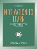 Motivation to Learn: From Theory to Practice cover